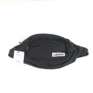 Adidas fanny pack black white NWT